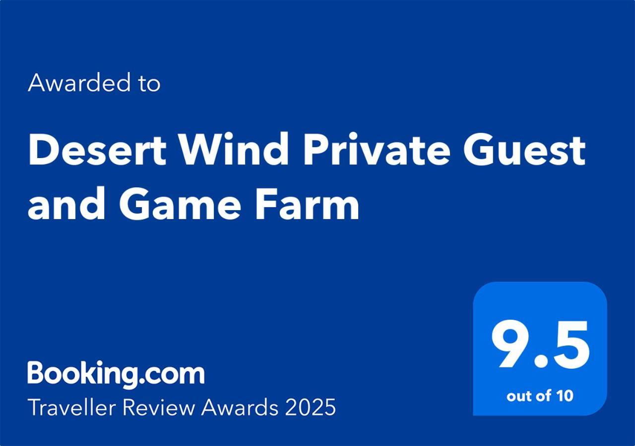Desert Wind Private Guest And Game Farm Montagu Exterior foto